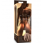 Коричневый мастубратор-вагина Nicole s Kitty - Blush Novelties - в Химках купить с доставкой