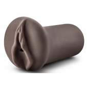 Коричневый мастубратор-вагина Nicole s Kitty - Blush Novelties - в Химках купить с доставкой