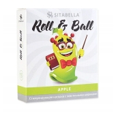 Стимулирующий презерватив-насадка Roll   Ball Apple - Sitabella - купить с доставкой в Химках