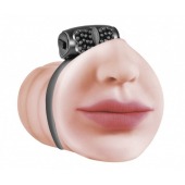 Мастурбатор-ротик с виброкольцом Satisfaction Beloved - Lola Games - в Химках купить с доставкой