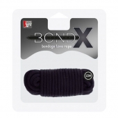 Черная веревка для связывания BONDX LOVE ROPE - 10 м. - Dream Toys - купить с доставкой в Химках