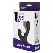 Чёрный массажер простаты с 2 моторами BOOTY ROCKER - Dream Toys - в Химках купить с доставкой