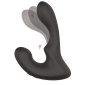 Чёрный массажер простаты с 2 моторами BOOTY ROCKER - Dream Toys - в Химках купить с доставкой