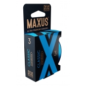 Классические презервативы в железном кейсе MAXUS Classic - 3 шт. - Maxus - купить с доставкой в Химках