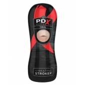 Мастурбатор-ротик Vibrating Oral Stroker - Pipedream - в Химках купить с доставкой