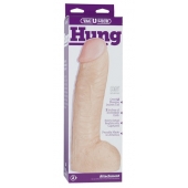 Огромная насадка-реалистик Vac-U-Lock Realistic Hung - 31,7 см. - Doc Johnson - купить с доставкой в Химках
