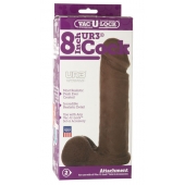 Насадка-реалистик Vac-U-Lock 8  ULTRASKYN Cock - 20,6 см. - Doc Johnson - купить с доставкой в Химках