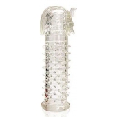 Закрытая прозрачная насадка на пенис Crystal Sleeve Faraon - 13,5 см. - Erowoman-Eroman - в Химках купить с доставкой