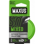 Презервативы в железном кейсе MAXUS Mixed - 3 шт. - Maxus - купить с доставкой в Химках