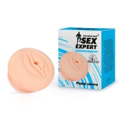 Телесная насадка-вагина на помпу - Sex Expert - в Химках купить с доставкой