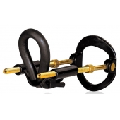 Черный экстендер-растяжитель пениса - Sex Expert - в Химках купить с доставкой