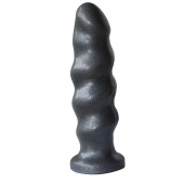 Черная насадка на трусики харнесс Platinum - 16 см. - LOVETOY (А-Полимер) - купить с доставкой в Химках
