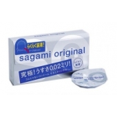Ультратонкие презервативы Sagami Original QUICK - 6 шт. - Sagami - купить с доставкой в Химках