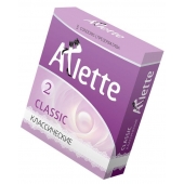 Классические презервативы Arlette Classic - 3 шт. - Arlette - купить с доставкой в Химках