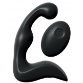 Черный вибромассажер простаты с пультом ДУ Control P-Spot Pro - Pipedream - в Химках купить с доставкой