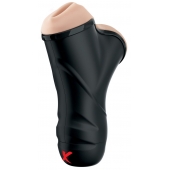Мастурбатор в колбе с двумя тоннелями Double Penetration Vibrating Stroker - Pipedream - в Химках купить с доставкой
