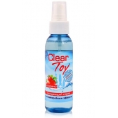 Очищающий спрей для игрушек CLEAR TOY Strawberry - 100 мл. - Биоритм - купить с доставкой в Химках