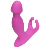 Розовый стимулятор простаты с усиками - 15 см. - 4sexdreaM - в Химках купить с доставкой