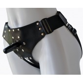 Женский мягкий пояс с насадкой Classic lux-ГЕРЦОГ - 18,2 см. - LOVETOY (А-Полимер) - купить с доставкой в Химках