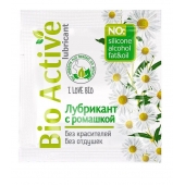 Пробник лубриканта на водной основе Bio Active - 3 гр. - Биоритм - купить с доставкой в Химках