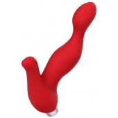 Красный силиконовый вибростимулятор простаты Proman - 12,5 см. - ToyFa - в Химках купить с доставкой