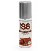 Смазка на водной основе S8 Flavored Lube со вкусом шоколада - 125 мл. - Stimul8 - купить с доставкой в Химках