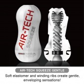 Мастурбатор AIR-TECH Squeeze Gentle - Tenga - в Химках купить с доставкой