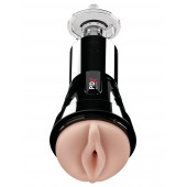 Телесный вибромастурбатор-вагина Cock Compressor Vibrating Stroker - Pipedream - в Химках купить с доставкой