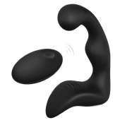 Черный вибромассажер простаты REMOTE BOOTY PLEASER - Dream Toys - в Химках купить с доставкой