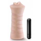 Телесный мастурбатор-ротик Angie - Blush Novelties - в Химках купить с доставкой