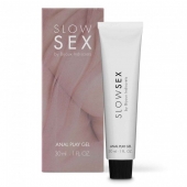 Лубрикант на водной основе Slow Sex Anal Play Gel - 30 мл. - Bijoux Indiscrets - купить с доставкой в Химках