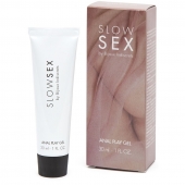 Лубрикант на водной основе Slow Sex Anal Play Gel - 30 мл. - Bijoux Indiscrets - купить с доставкой в Химках