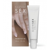 Гель для мастурбации с ароматом кокоса Slow Sex Finger Play Gel - 30 мл. - Bijoux Indiscrets - купить с доставкой в Химках