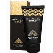 Гель для увеличения члена Titan Gel Gold Tantra - 50 мл. - Titan - купить с доставкой в Химках