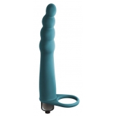 Зеленая вибронасадка для двойного проникновения Bramble - 16,5 см. - Lola Games - купить с доставкой в Химках