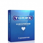 Гладкие презервативы Torex  Классические  - 3 шт. - Torex - купить с доставкой в Химках