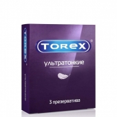 Презервативы Torex  Ультратонкие  - 3 шт. - Torex - купить с доставкой в Химках