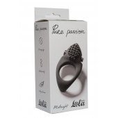 Черное эрекционное виброкольцо Pure Passion Midnight - Lola Games - в Химках купить с доставкой