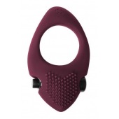 Бордовое эрекционное виброкольцо Pure Passion Sunset - Lola Games - в Химках купить с доставкой