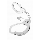 Металлические серебристые наручники Designer Metal Handcuffs - Pipedream - купить с доставкой в Химках