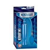 Синяя вакуумная помпа MENZSTUFF PENIS ENLARGER - Dream Toys - в Химках купить с доставкой