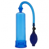 Синяя вакуумная помпа MENZSTUFF PENIS ENLARGER - Dream Toys - в Химках купить с доставкой