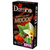 Ароматизированные презервативы DOMINO  Ароматный микс  - 6 шт. - Domino - купить с доставкой в Химках
