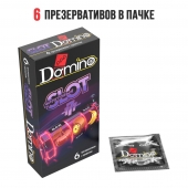 Ароматизированные презервативы DOMINO  Фруктовый слот  - 6 шт. - Domino - купить с доставкой в Химках