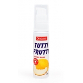 Гель-смазка Tutti-frutti со вкусом сочной дыни - 30 гр. - Биоритм - купить с доставкой в Химках