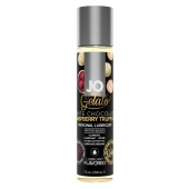 Лубрикант с ароматом трюфелей из белого шоколада и малины JO GELATO WHITE CHOCOLATE RASPBERRY TRUFFLE - 30 мл. - System JO - купить с доставкой в Химках