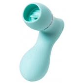 Мятный вакуум-волновой стимулятор клитора с язычком DINGO - JOS