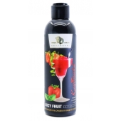 Интимный гель-смазка JUICY FRUIT с ароматом клубники - 200 мл. - БиоМед - купить с доставкой в Химках