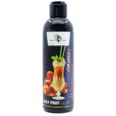 Интимный гель-смазка JUICY FRUIT с ароматом солёной карамели - 200 мл. - БиоМед - купить с доставкой в Химках