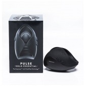 Черный инновационный мужской вибратор PULSE SOLO ESSENTIAL - Hot Octopuss - в Химках купить с доставкой